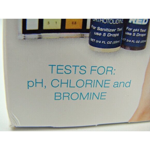 Clorox Pool and Spa 3 Way Test Kit Water Test for pH Chlorine and Bromine NIOB - Picture 3 of 10